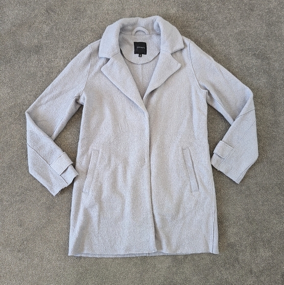 Dynamite Jackets & Blazers - Dynamite Wool Blend Baby Blue Mid Length Light Jacket Women's Medium